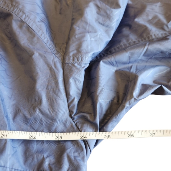 Columbia Lightweight Blue Hooded Auroras Wake Raincoat/Jacket Womens SZ 1X - Picture 6 of 16